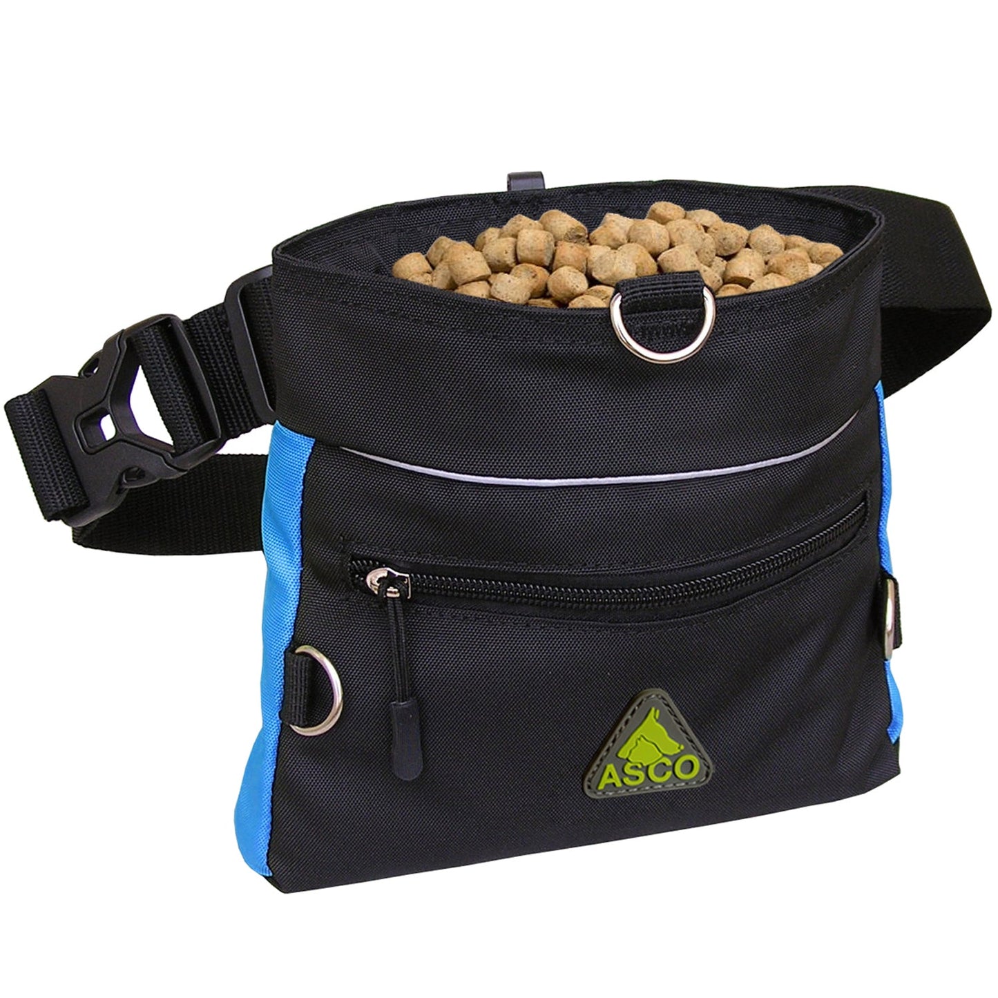 ASCO Sac à nourriture avec fermeture à une main, sac à friandises 20x20 cm, sac à friandises QuickTouch