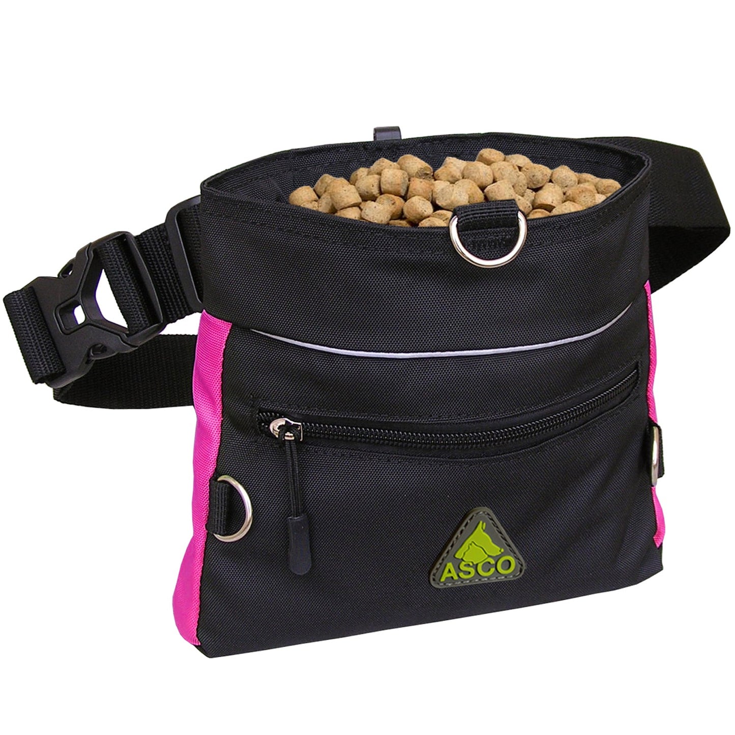 ASCO Sac à nourriture avec fermeture à une main, sac à friandises 20x20 cm, sac à friandises QuickTouch