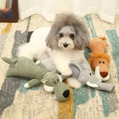 Jouet pour chien mignon, peluche, jouet aportique avec fonction couinement