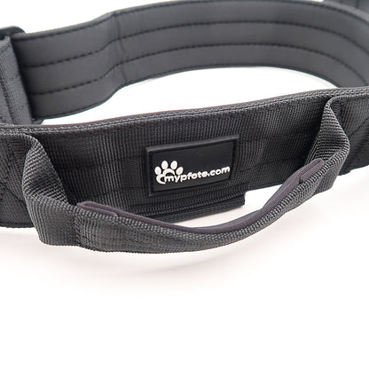 Collier de chien tactique pour grand chien gravé avec nom