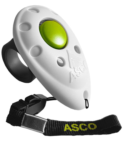 ASCO Finger Clicker - Clickertraining Premium Clicker pour chiens, chats, chevaux