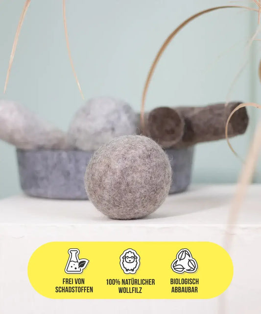 BUDDY. Jouet pour chien en feutre de laine "Ball" 